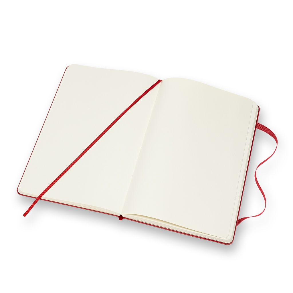 LIBRETA MOLESKINE 0011602 QP062R CLASICA TAPA DURA ROJA L LISA