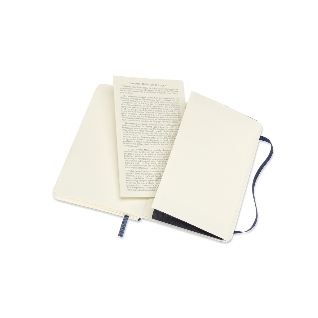 LIBRETA MOLESKINE 0012132 QP613B20 CLASICA TAPA BLANDA AZUL ZAFIRO P LISA