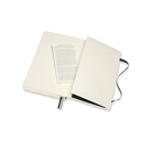 LIBRETA MOLESKINE 0012679 QP616EXP CLASICA MAYOR GROSOR NEGRA L RAYADA TAPA BLANDA