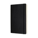 LIBRETA MOLESKINE 0012681 QP617EXP CLASICA MAYOR GROSOR NEGRA L CUADRICULADA TAPA BLANDA