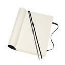 LIBRETA MOLESKINE 0012681 QP617EXP CLASICA MAYOR GROSOR NEGRA L CUADRICULADA TAPA BLANDA