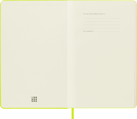 LIBRETA MOLESKINE 0013172 QP062C2 CLASICA TAPA DURA VERDE LIMON L LISA