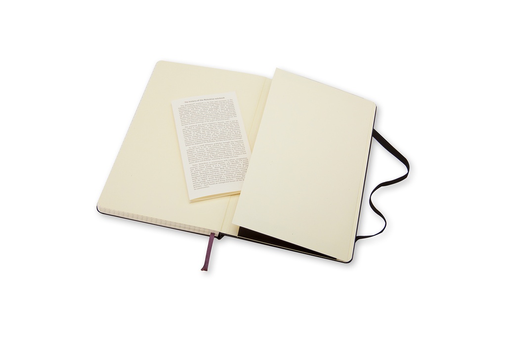 LIBRETA MOLESKINE 0011502 QP061 CLASICA TAPA DURA NEGRA L CUADRICULADA