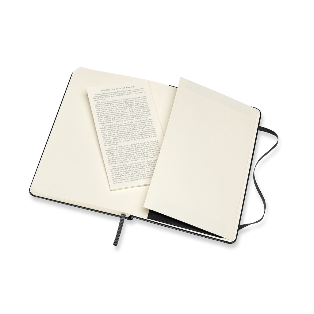 LIBRETA MOLESKINE 0012684 QP052 CLASICA TAPA DURA NEGRA M LISA