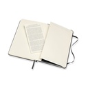 LIBRETA MOLESKINE 0012684 QP052 CLASICA TAPA DURA NEGRA M LISA