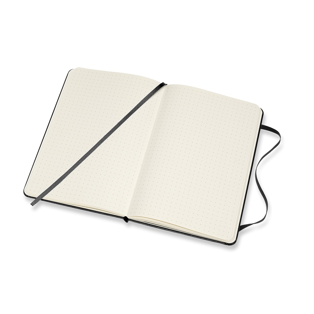 LIBRETA MOLESKINE 0012686 QP053 CLASICA TAPA DURA NEGRA M PUNTEADA