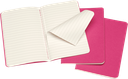 LIBRETAS MOLESKINE 0012725 CH011D17 CAHIER ROSA CINETICO POCKET 9X14 CM.RAYAS (SET DE 3)