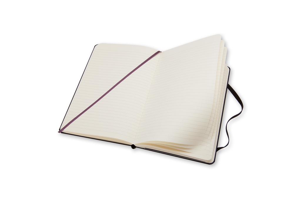 LIBRETA MOLESKINE 0011001 MM710 CLASICA TAPA DURA NEGRA POCKET 9X14 CM.RAYAS