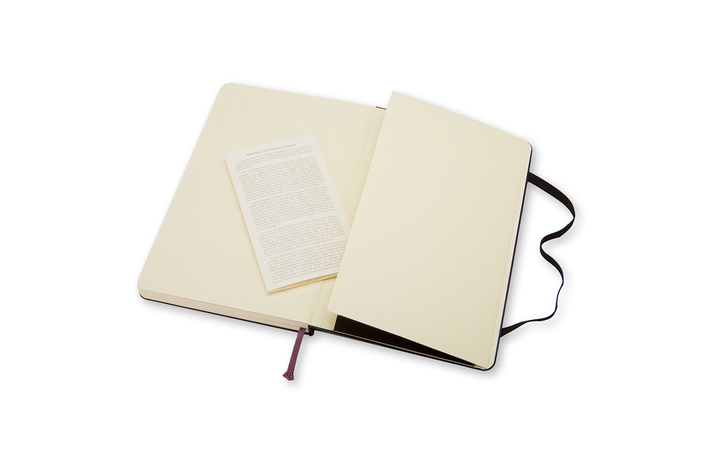 LIBRETA MOLESKINE 0011003 QP012 CLASICA TAPA DURA NEGRA POCKET 9X14 CM.LISA