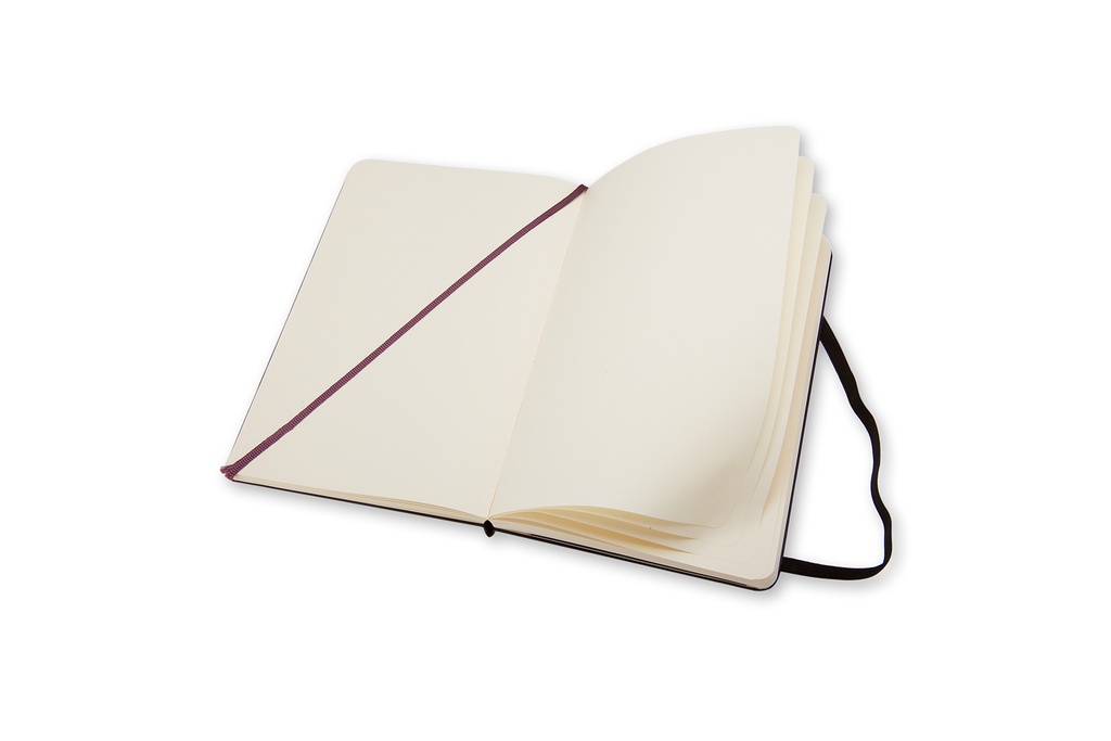 LIBRETA MOLESKINE 0011503 QP062 CLASICA TAPA DURA NEGRA LARGE 13X21 CM.LISA