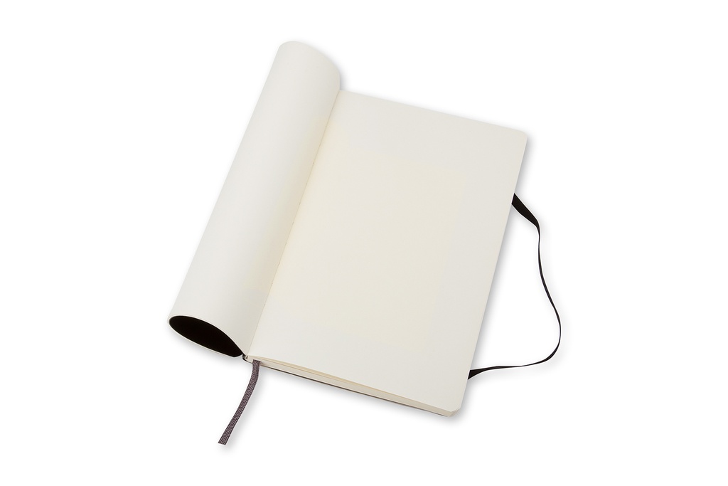 LIBRETA MOLESKINE 0012003 QP613 CLASICA TAPA BLANDA NEGRA POCKET 9X14 CM.LISA