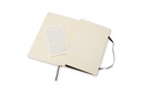 LIBRETA MOLESKINE 0012503 QP618 CLASICA TAPA BLANDA NEGRA LARGE 13X21 CM.LISA