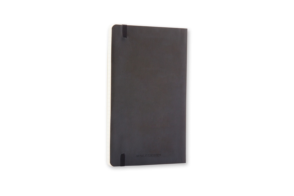 LIBRETA MOLESKINE 0012503 QP618 CLASICA TAPA BLANDA NEGRA LARGE 13X21 CM.LISA