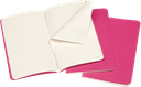 LIBRETAS MOLESKINE 0012728 CH013D17 CAHIER ROSA CINETICO POCKET 9X14 CM.LISA (SET DE 3)