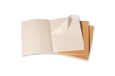 LIBRETAS MOLESKINE 0014206 QP423 CAHIER MARRÓN KRAFT XL 19X24 CM,.LISAS (SET DE3) 