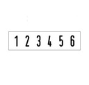 SELLO NUMERADOR 124836 TRODAT PRINTY 4MM 6 BANDAS