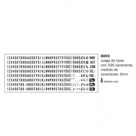 SELLO 124928TY TRODAT PRINTY TYPO IMPRENTILLA 60X33MM