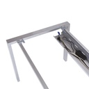 MESA ROCADA 2005MD01 TOTAL 200X100 GRIS / HAYA