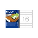 ETIQUETAS MULTI 3 04708 105X37 MM. 100 F