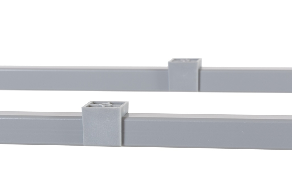 MESA DOBLE ROCADA 2204MD02 TOTAL 360X163 GRIS / GRIS