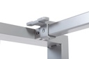 MESA DOBLE ROCADA 2204MD02 TOTAL 360X163 GRIS / GRIS