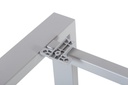 MESA DOBLE ROCADA 2209MM02 TOTAL 320X80 BLANCO / GRIS