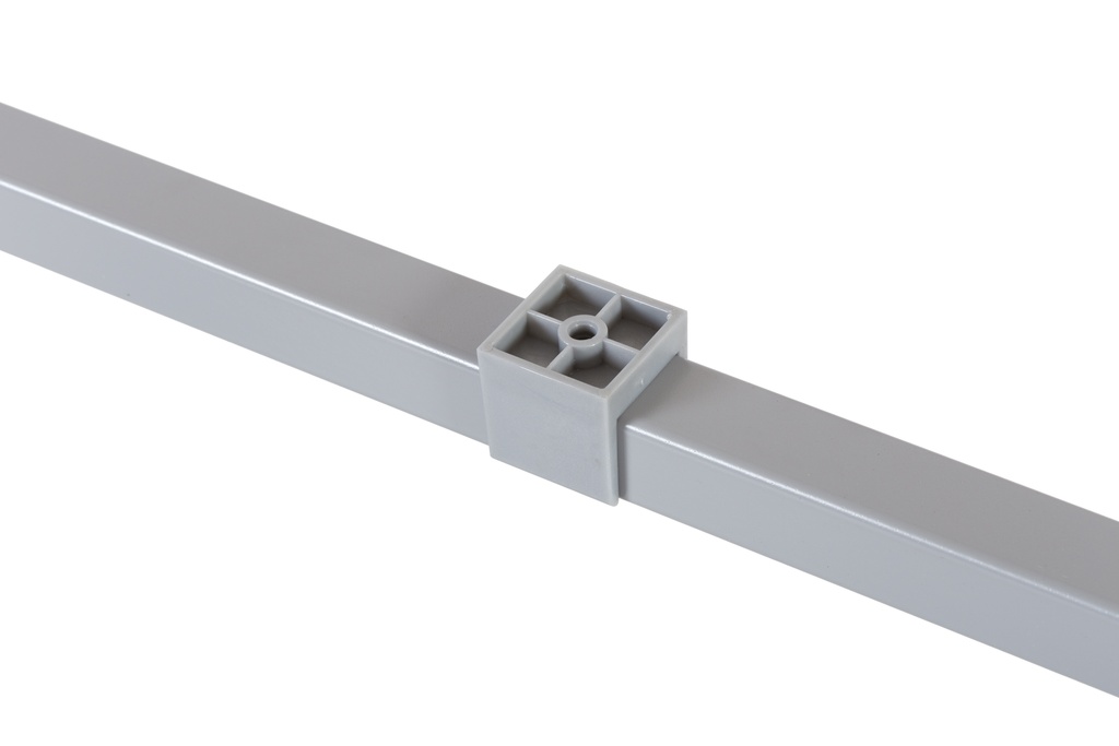 MESA DOBLE ROCADA 2210MY04 TOTAL 360X80 ANTRACITA / BLANCO