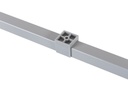 MESA DOBLE ROCADA 2210MY04 TOTAL 360X80 ANTRACITA / BLANCO