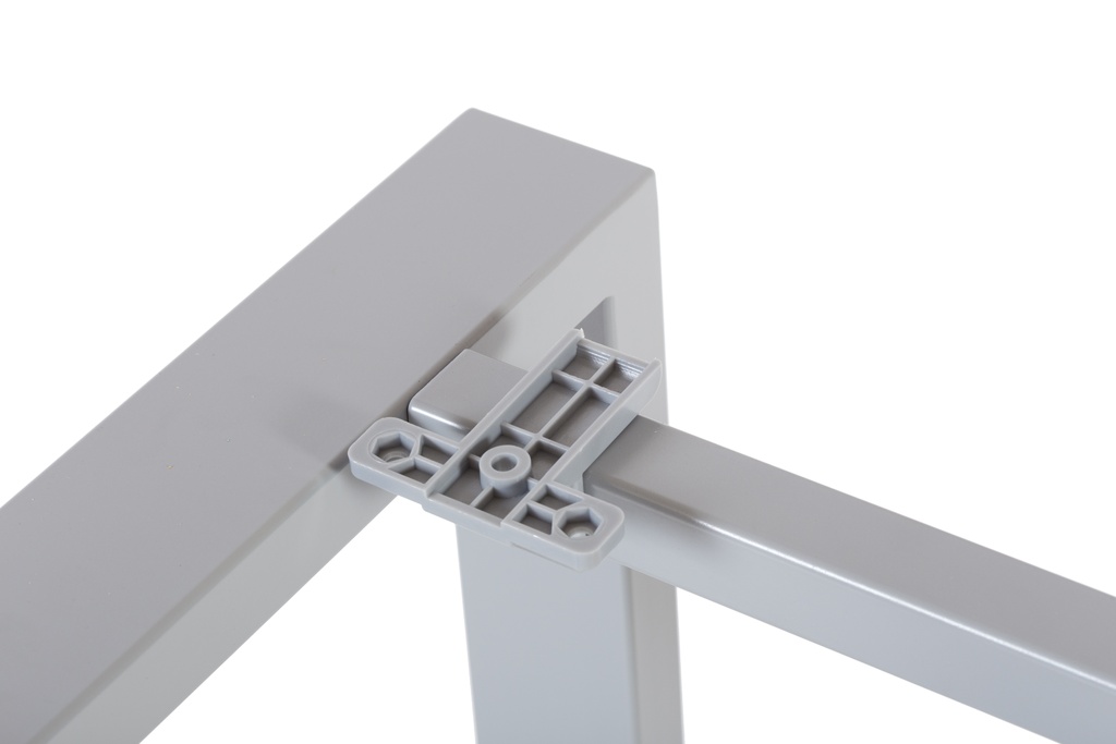 MESA DOBLE ROCADA 2210MY04 TOTAL 360X80 ANTRACITA / BLANCO