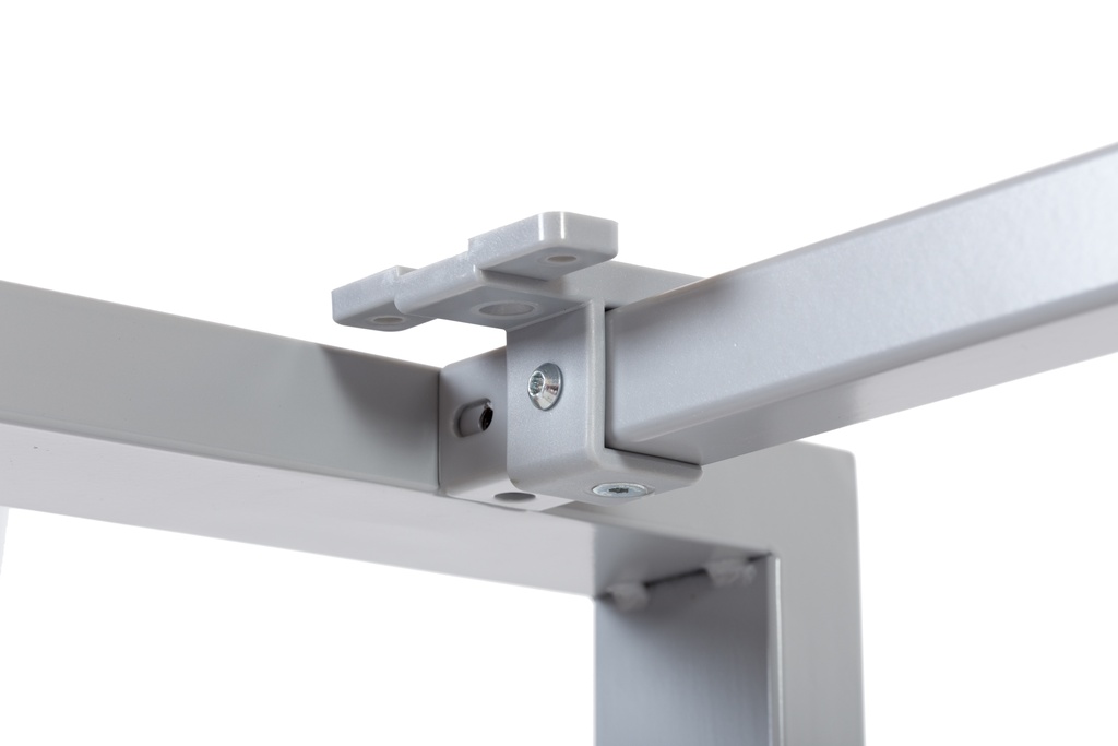 MESA DOBLE ROCADA 2210MY04 TOTAL 360X80 ANTRACITA / BLANCO