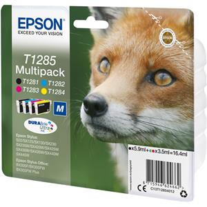 PACK EPSON  C13T12854012 STY. ULTRA INK  4 COL-MULTI (C/M/Y/K)