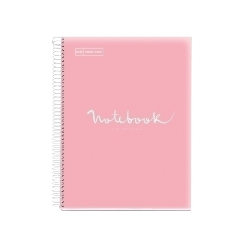 CUADERNO MR46084 NB-8 A4 160 CLA 90G PP EMOTIONS ROSA