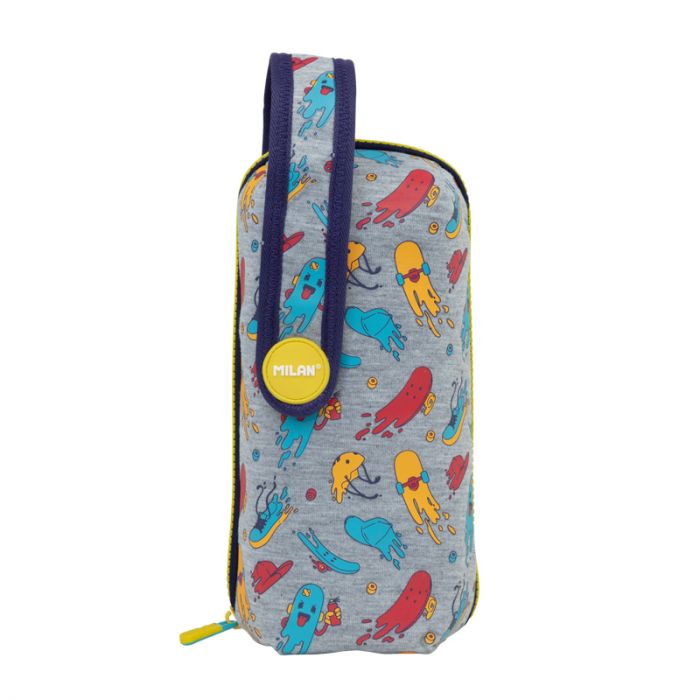 Kit 4 estuches con contenido Kickflip, gris