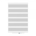 PIZARRA ROCADA 6421RM SKINMUSIC 100x150cm LACADA BLANCO PENTAGRAMA