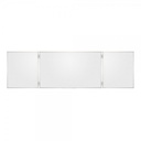 PIZARRA ROCADA 6729 TRIPTICA VITRIFICADA BLANCA 400X100 (200X100 CERRADA)