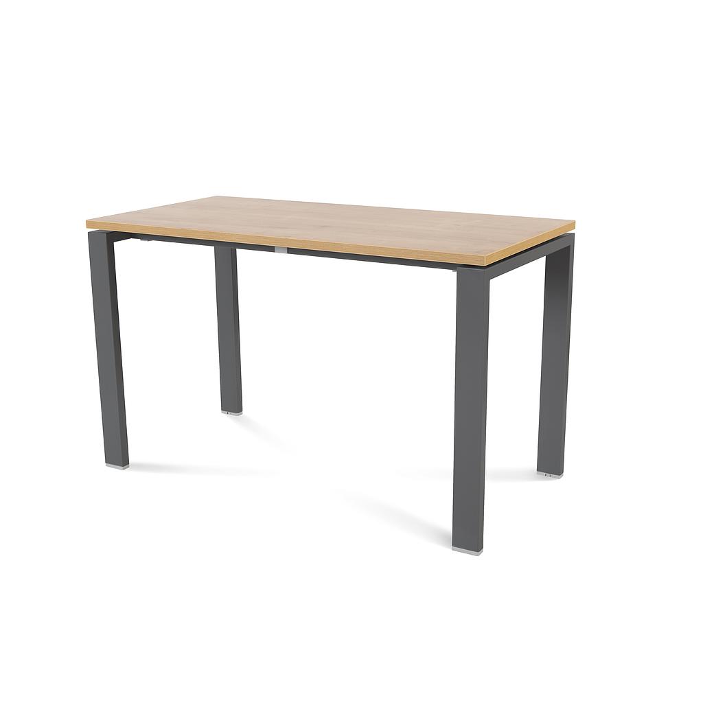 MESA ROCADA 2000MY08 TOTAL120X60 ANTRACITA/ ROBLE