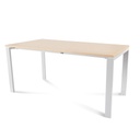 MESA ROCADA 2002MM01 TOTAL160X80 BLANCO/ HAYA