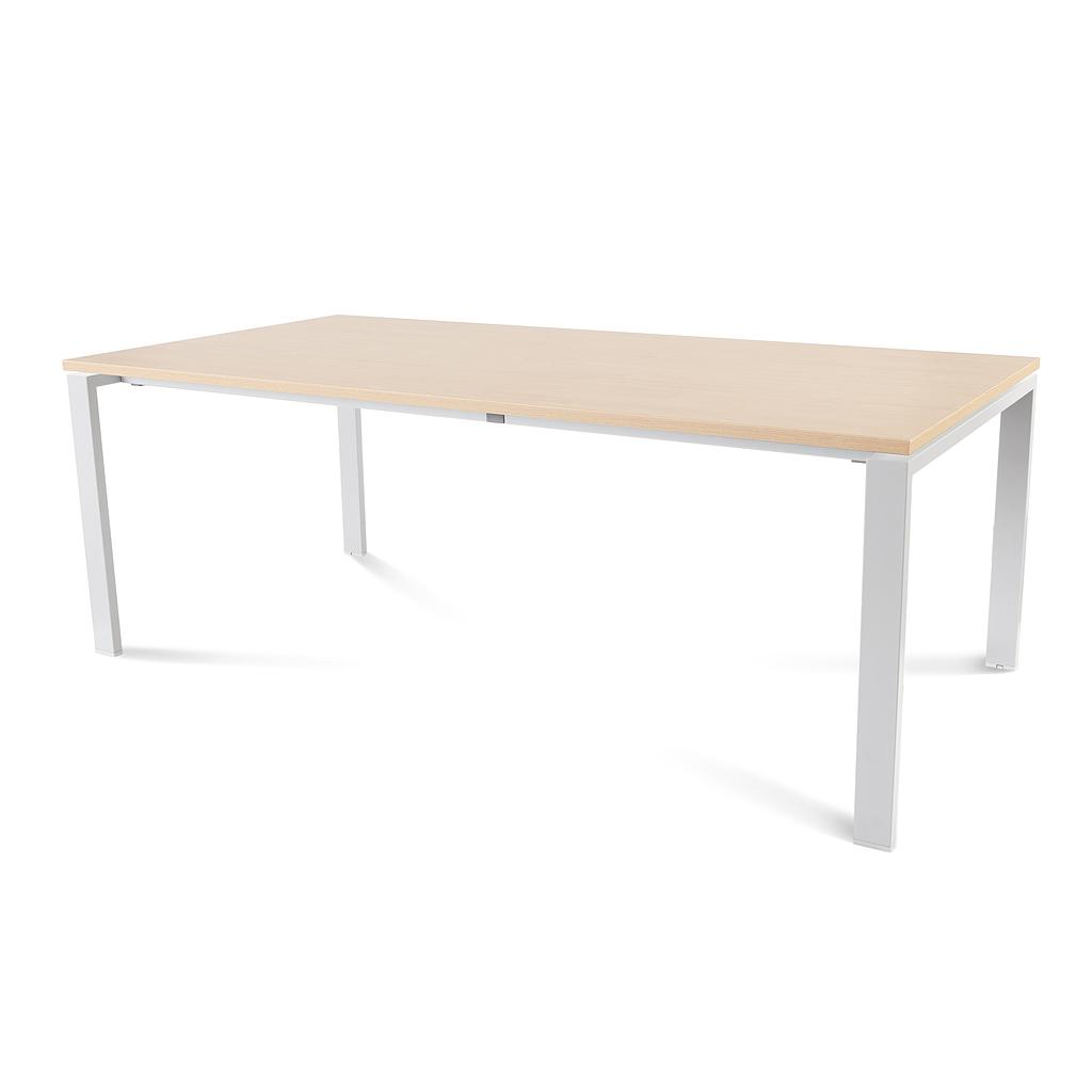 MESA ROCADA 2005MM01 TOTAL 200X100 BLANCO/ HAYA