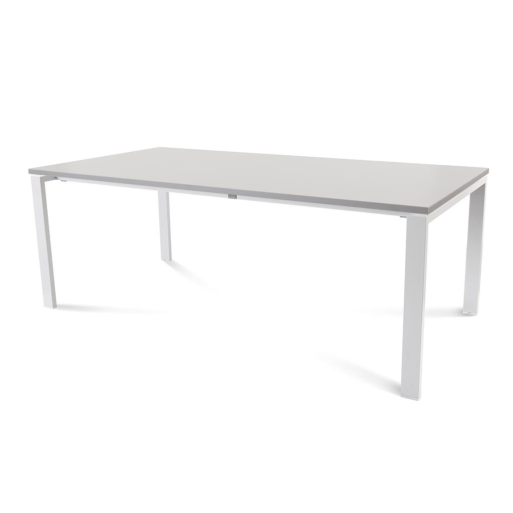 MESA ROCADA 2005MM02 TOTAL 200X100 BLANCO/ GRIS