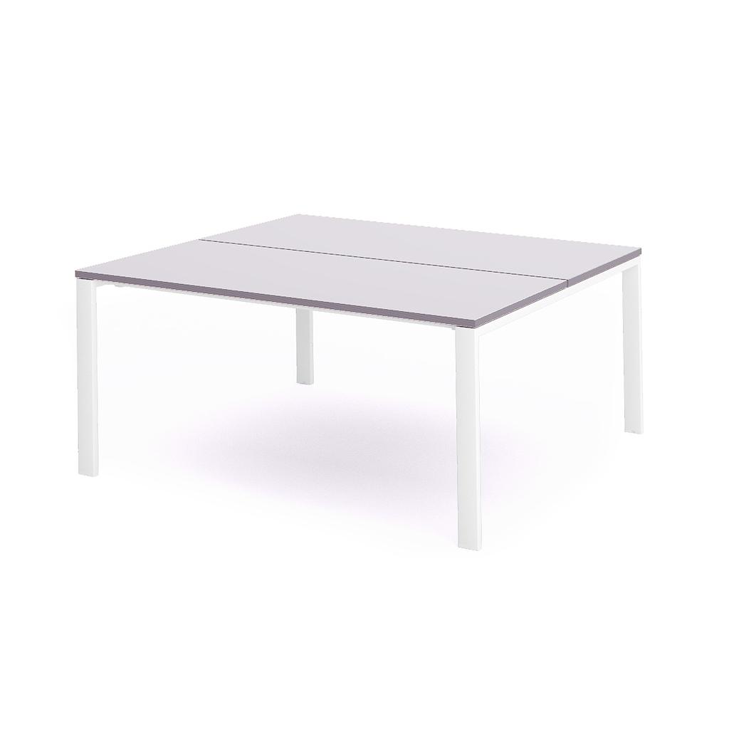 MESA ROCADA 2202MM02 TOTAL180X163 BLANCO / GRIS
