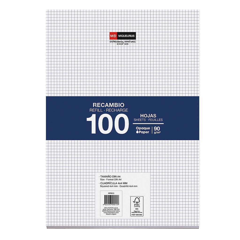 BLOC RECAMBIOS A4 100