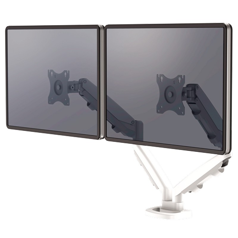 BRAZO FELLOWES 9683501  MONITOR DOBLE EPPA TM BLANCO