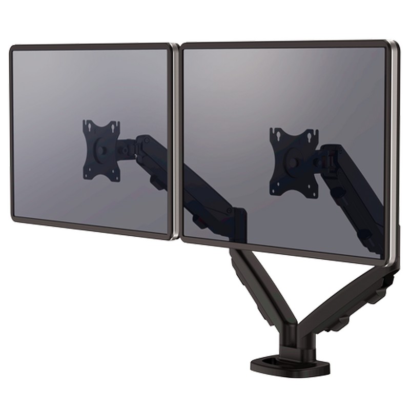 BRAZO FELLOWES 9683401  MONITOR DOBLE EPPA TM NEGRO
