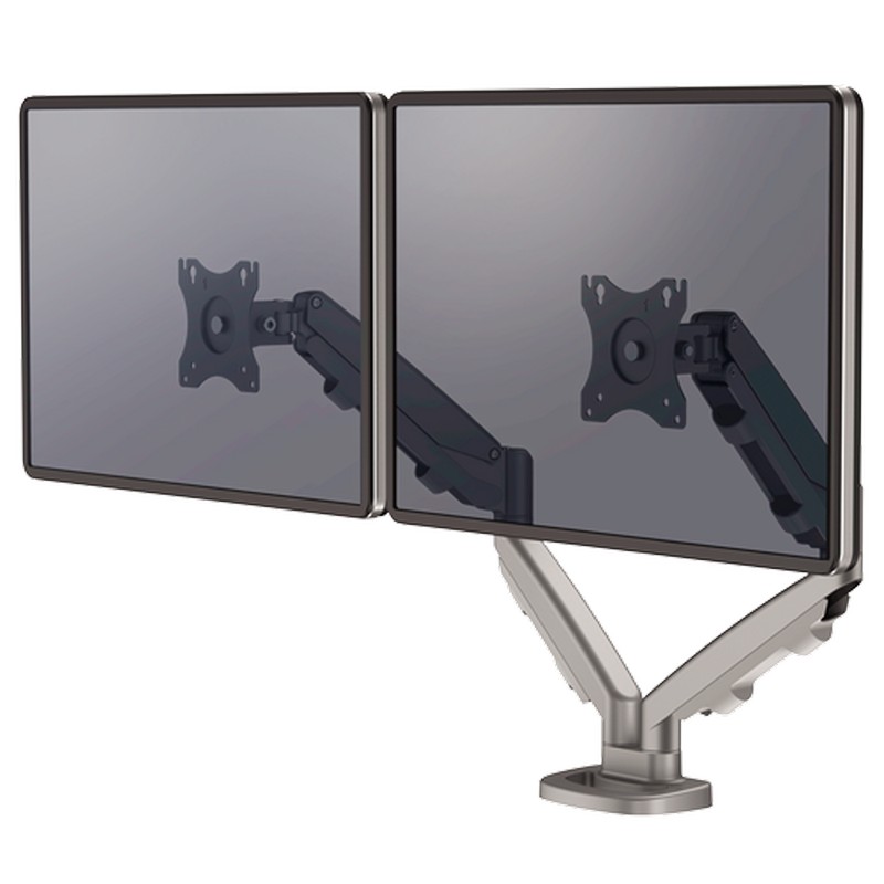 BRAZO FELLOWES 9683301 MONITOR DOBLE EPPA TM PLATA