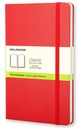 LIBRETA MOLESKINE 001602 CLASICA TAPA DURA ROJA LARGE 13X21 CM LISA