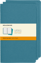 LIBRETAS MOLESKINE 0012720 CH016B44 CAHIER AZUL ELECTRICO  L RAYAS (SET DE 3)