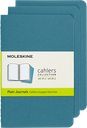 LIBRETAS MOLESKINE 0012722 CH013B44 CAHIER AZUL ELECTRICO P LISA (SET DE 3)