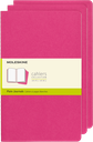 LIBRETAS MOLESKINE 0012729 CH018D17 CAHIER ROSA CINETICO L LISA (SET DE 3)