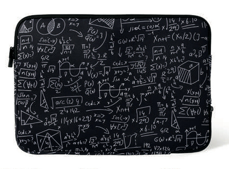 BOLSA iDrink XL1937 LAPTOP 13 " NEOPRENO MATEMATIC
