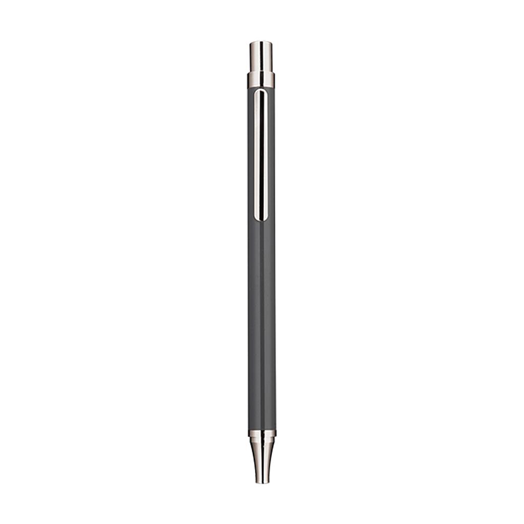 BOLIGRAFO METALICO MR11597 CLIC NEGRO PLATA
